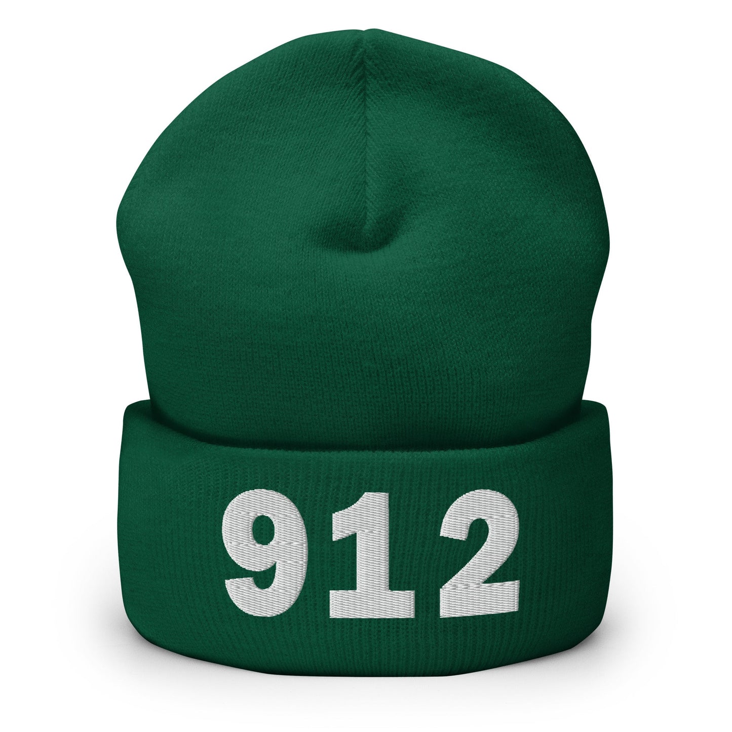 912 Area Code Cuffed Beanie