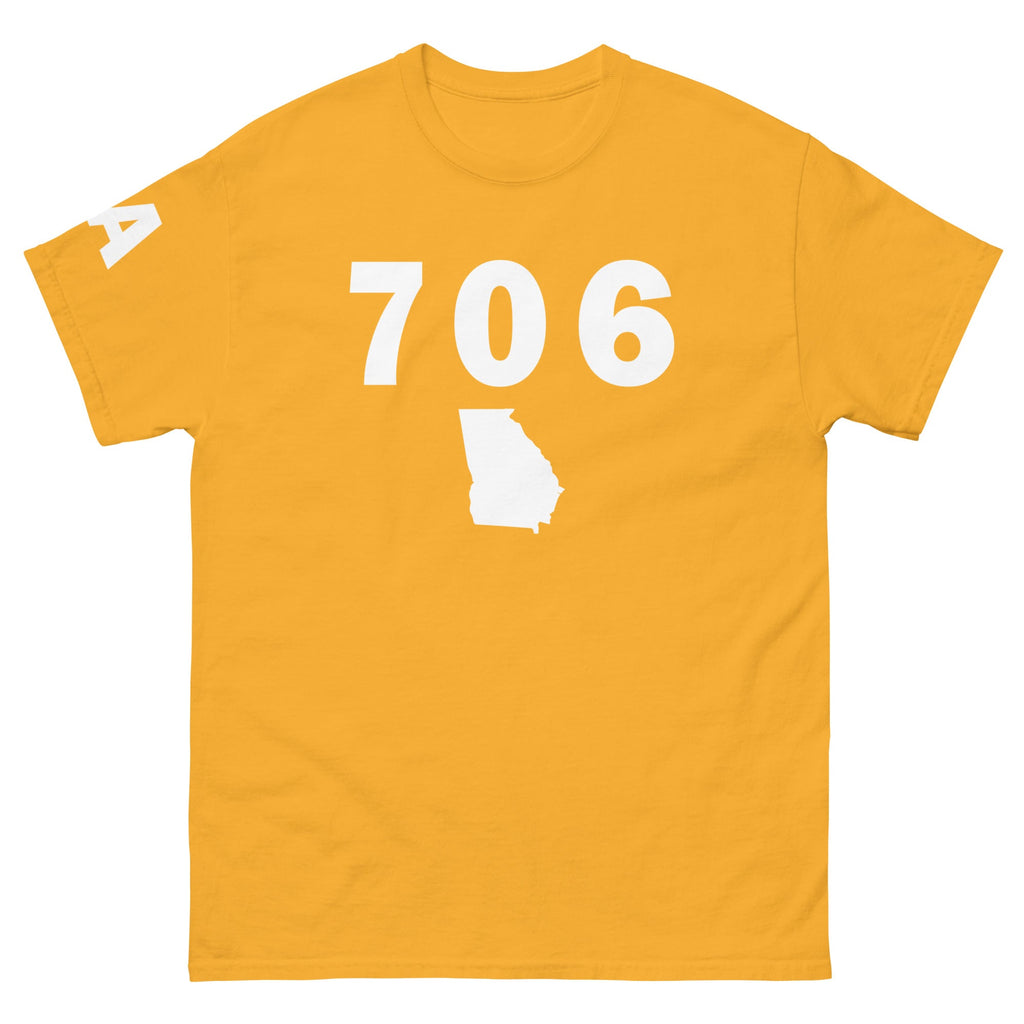 706 Area Code Men's Classic T Shirt