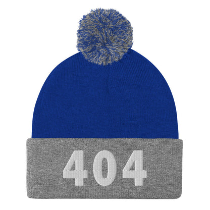 404 Area Code Pom-Pom Beanie