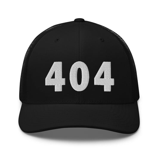 404 Area Code Trucker Cap