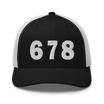 678 Area Code Trucker Cap