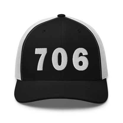 706 Area Code Trucker Cap