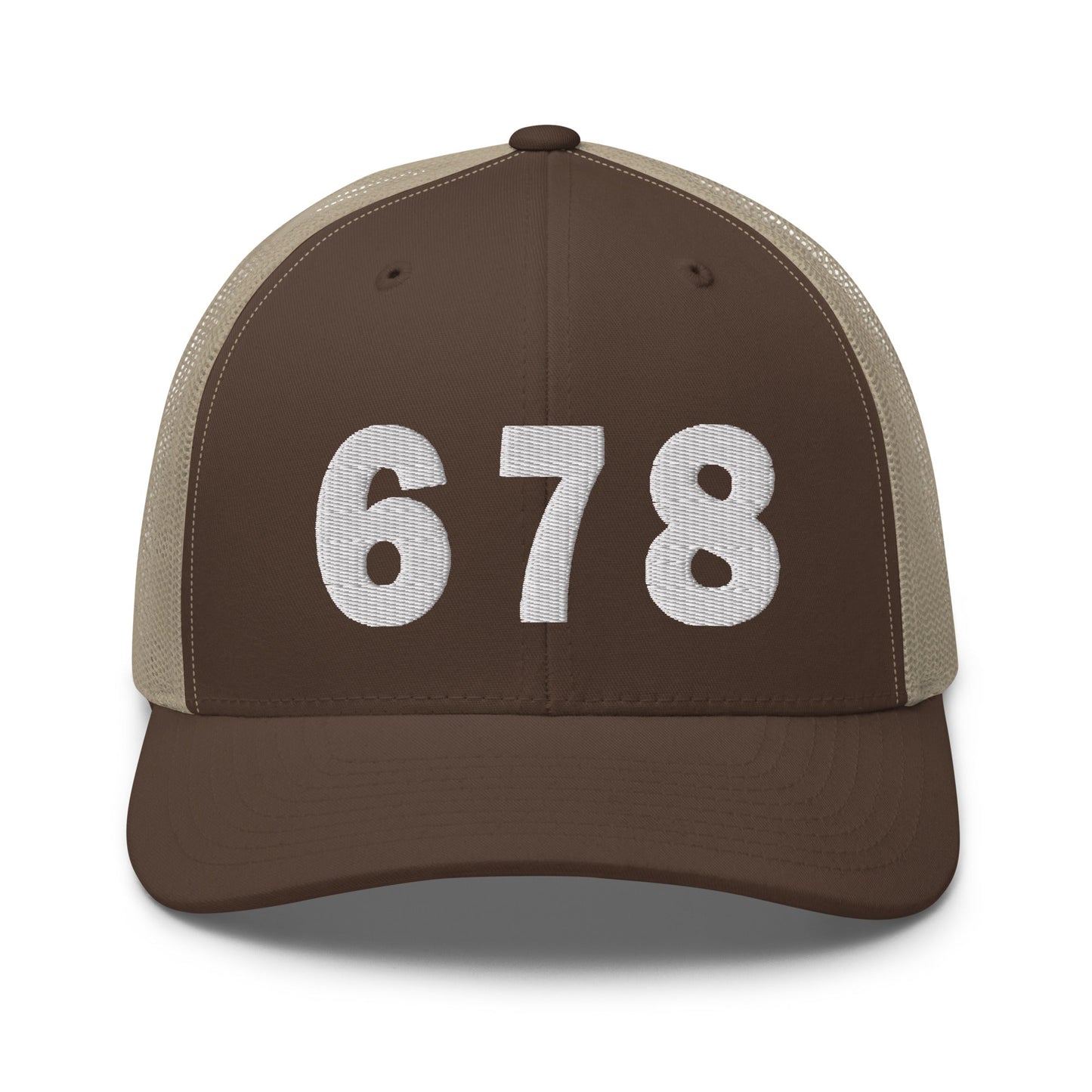 678 Area Code Trucker Cap