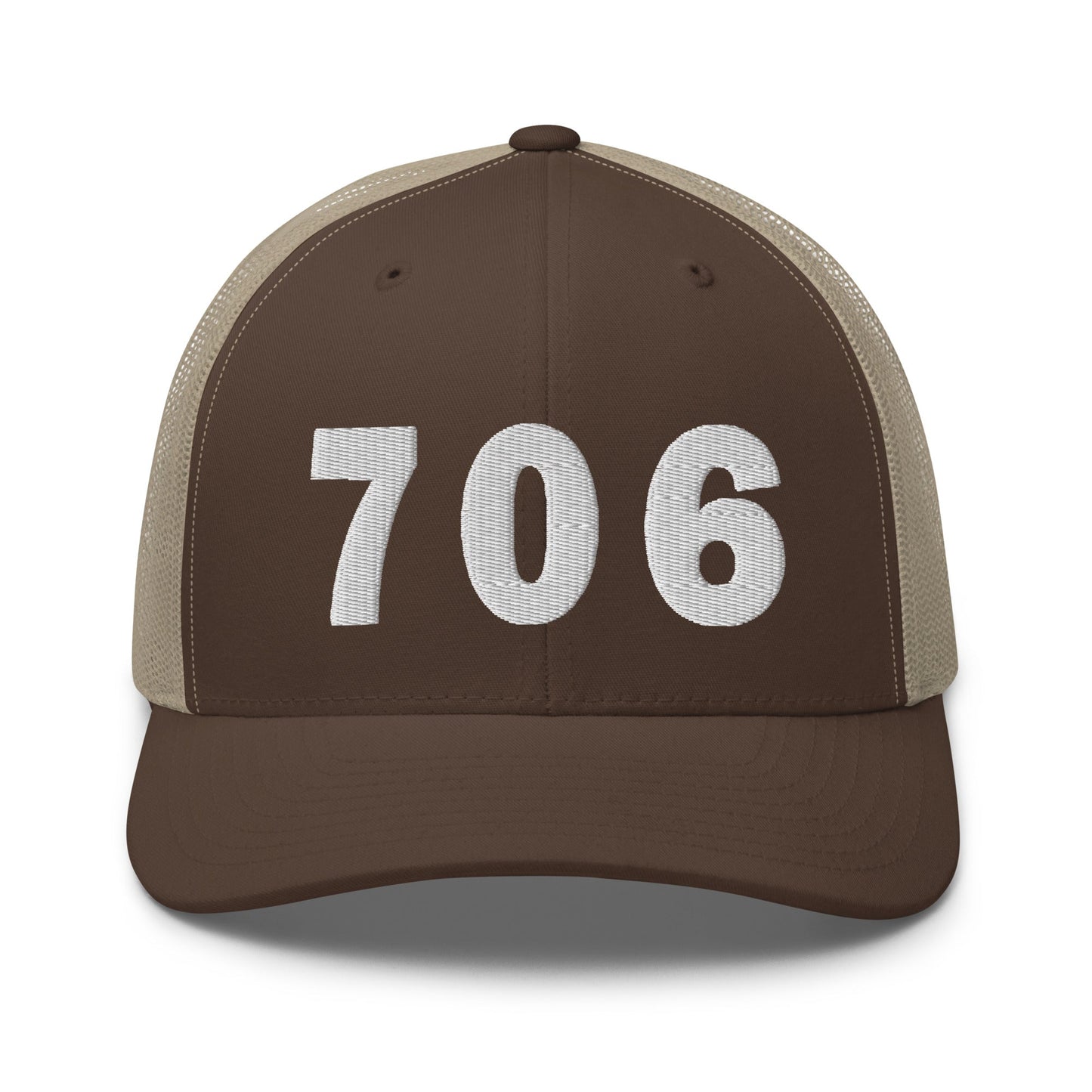 706 Area Code Trucker Cap