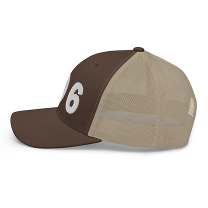 706 Area Code Trucker Cap