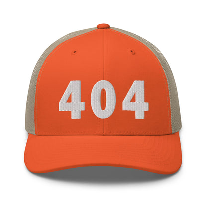 404 Area Code Trucker Cap