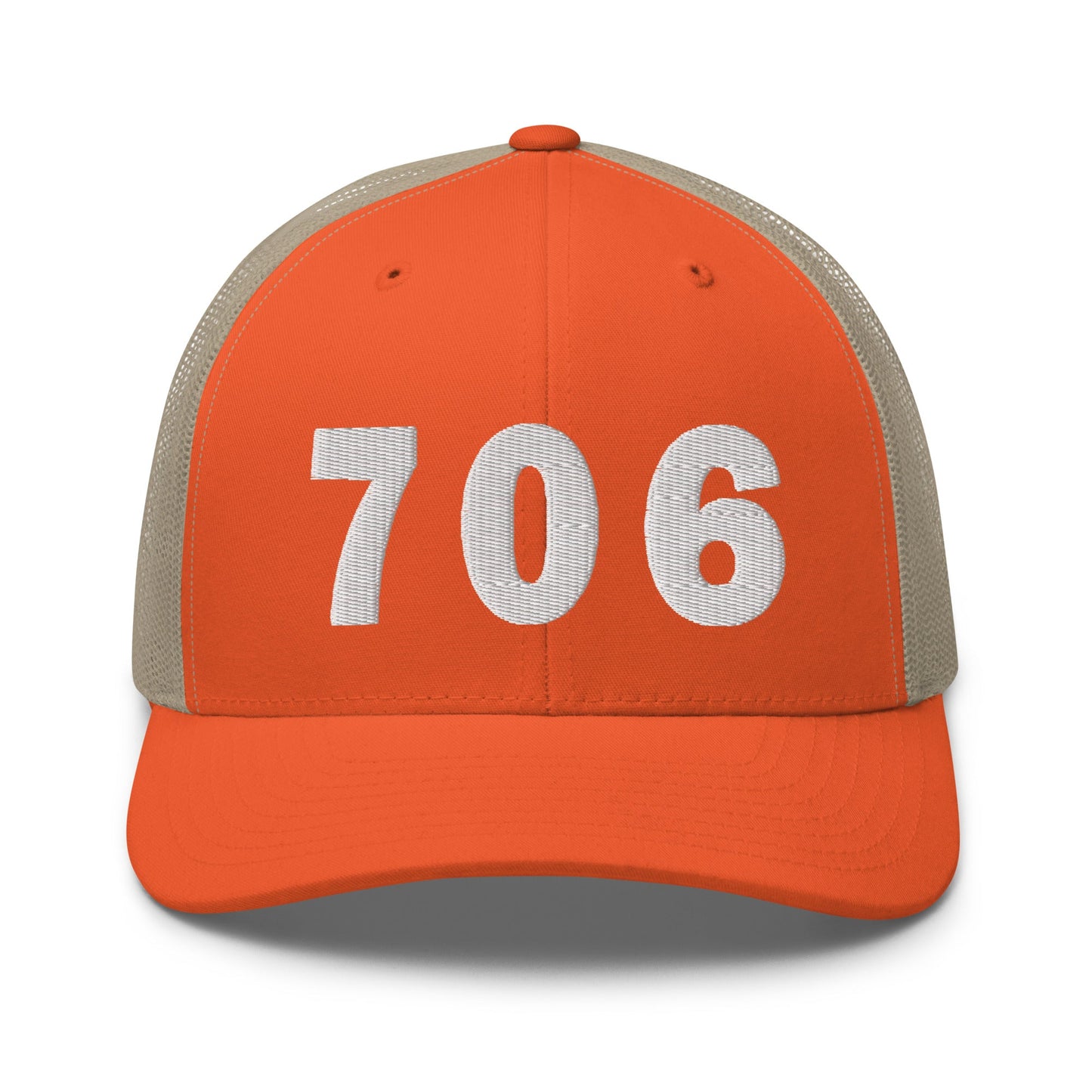 706 Area Code Trucker Cap