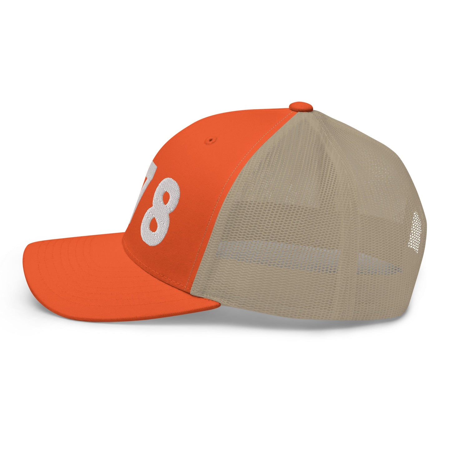 678 Area Code Trucker Cap
