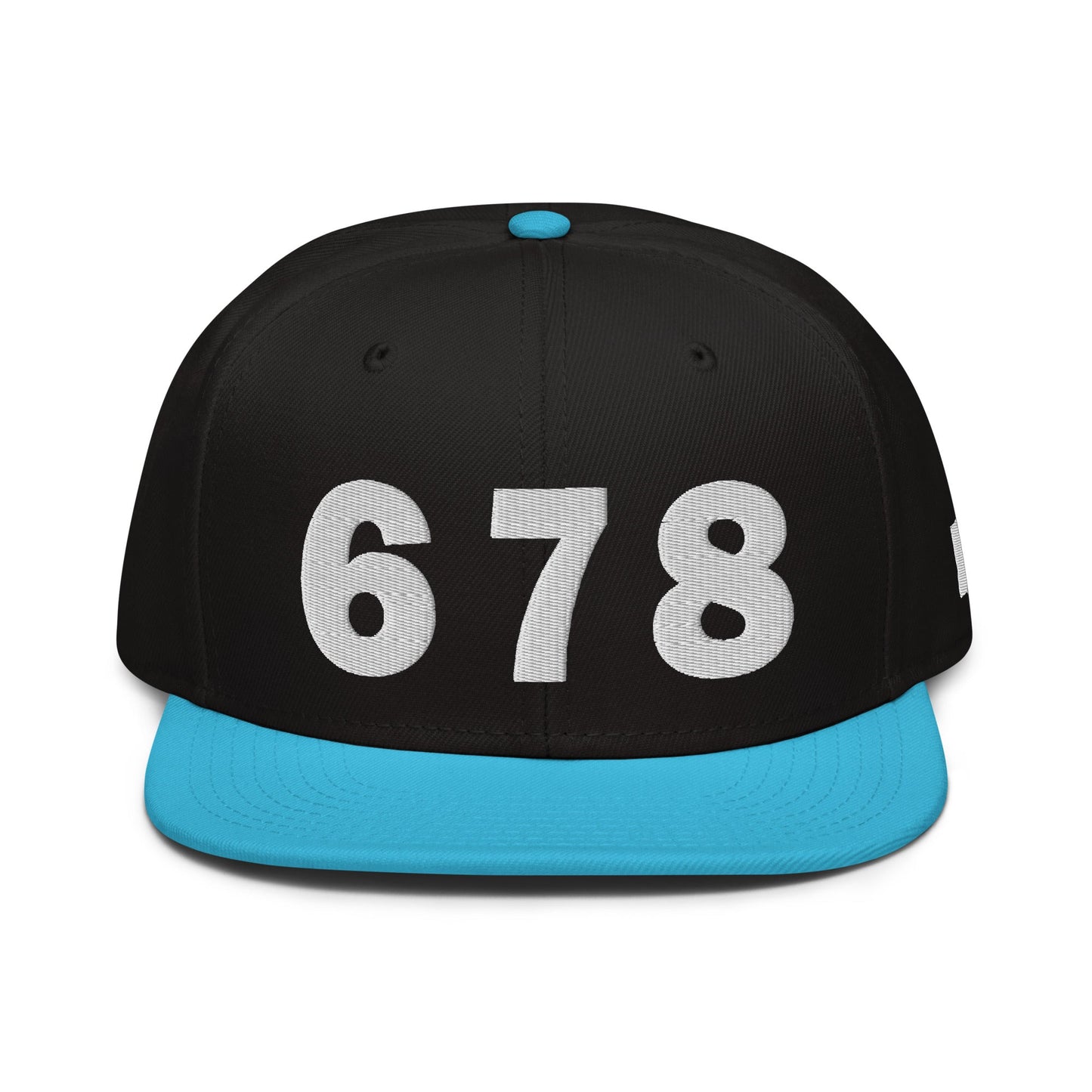 678 Area Code Snapback Hat