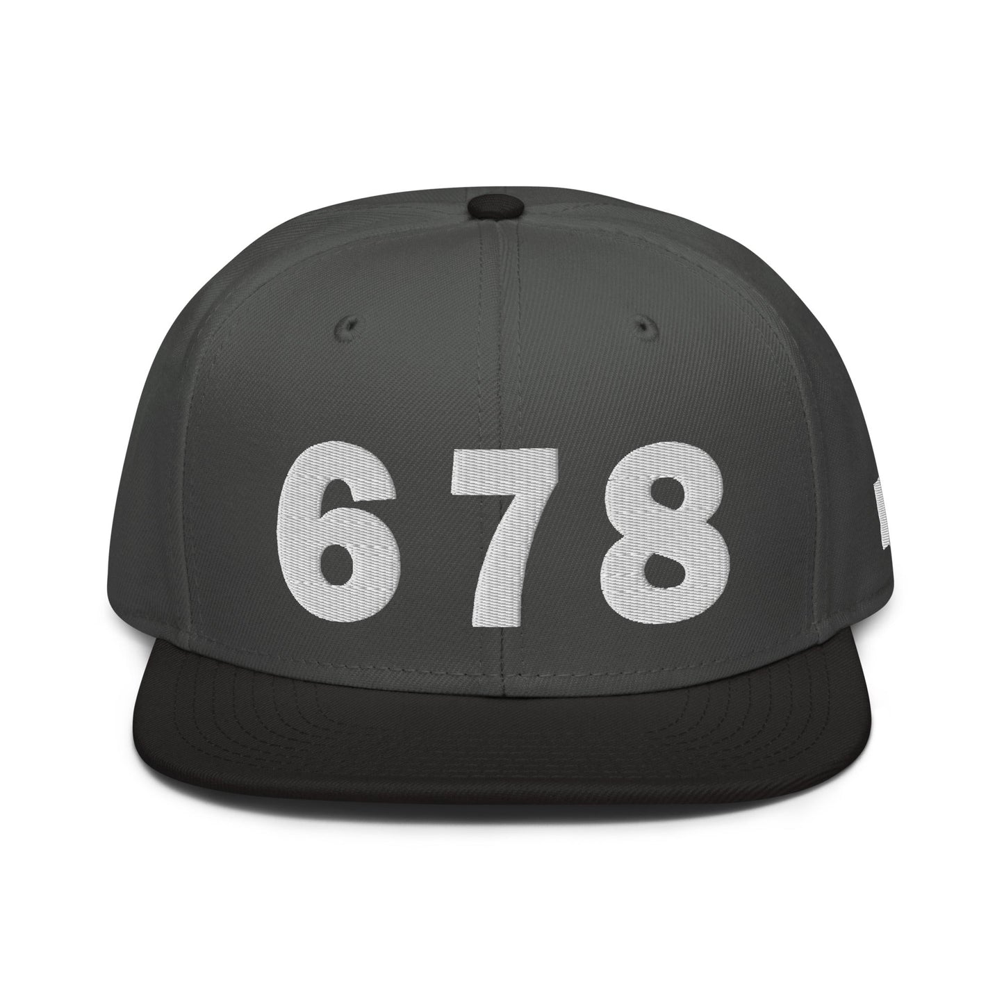 678 Area Code Snapback Hat