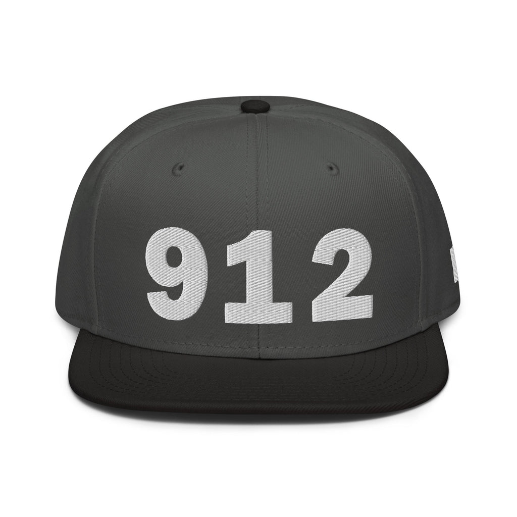 912 Area Code Snapback Hat