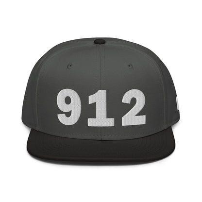 912 Area Code Snapback Hat