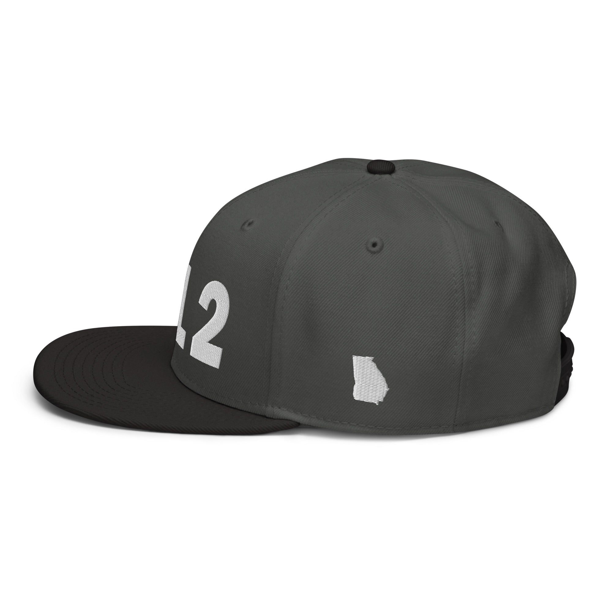912 Area Code Snapback Hat
