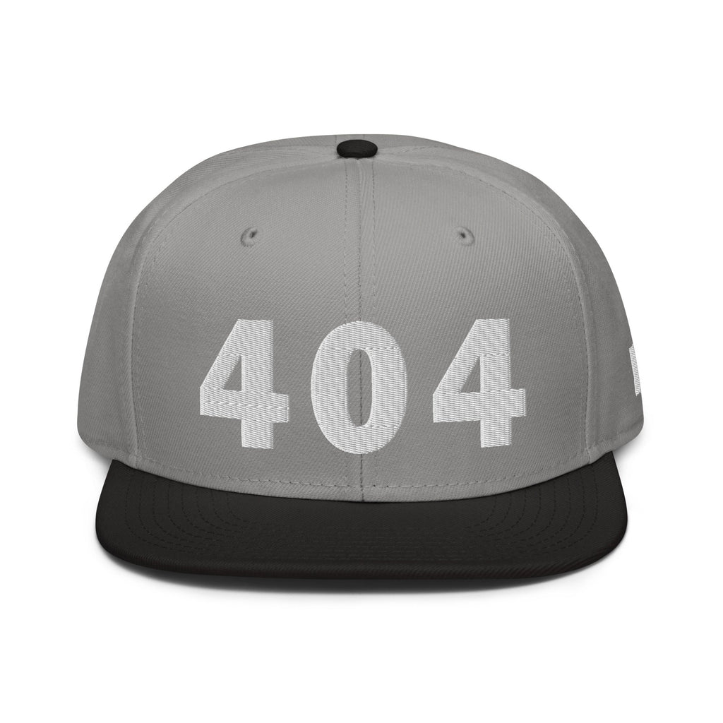 404 Area Code Snapback Hat
