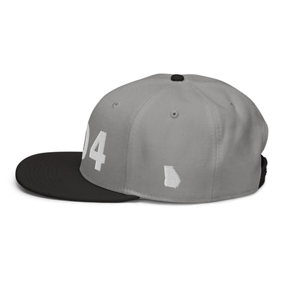 404 Area Code Snapback Hat