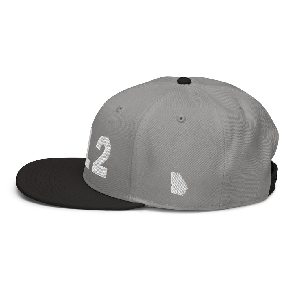 912 Area Code Snapback Hat