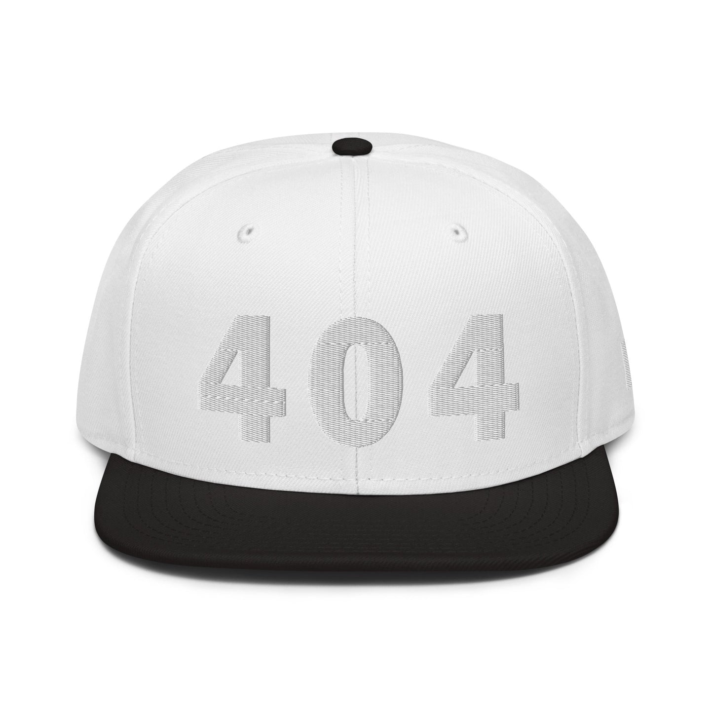 404 Area Code Snapback Hat