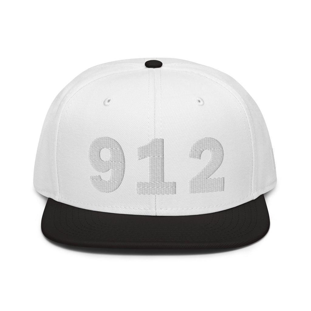 912 Area Code Snapback Hat