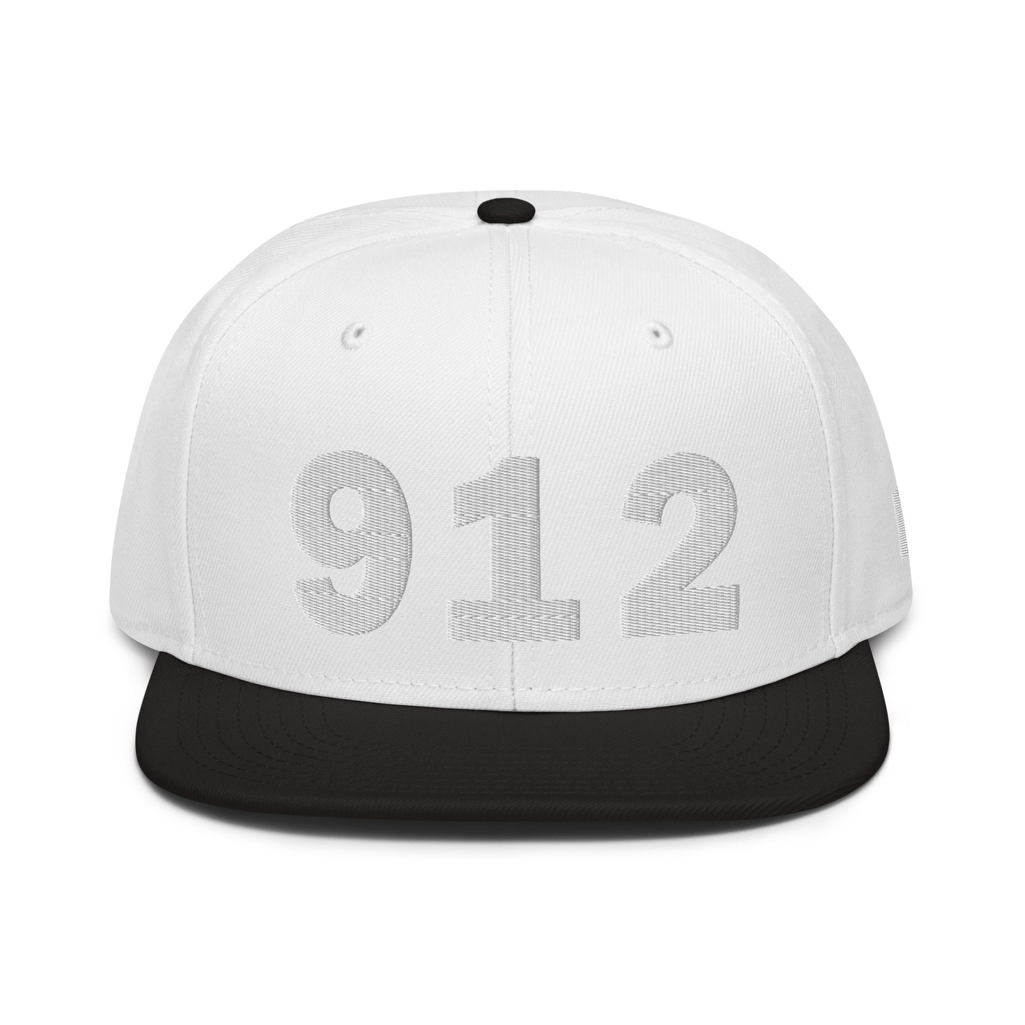 912 Area Code Snapback Hat