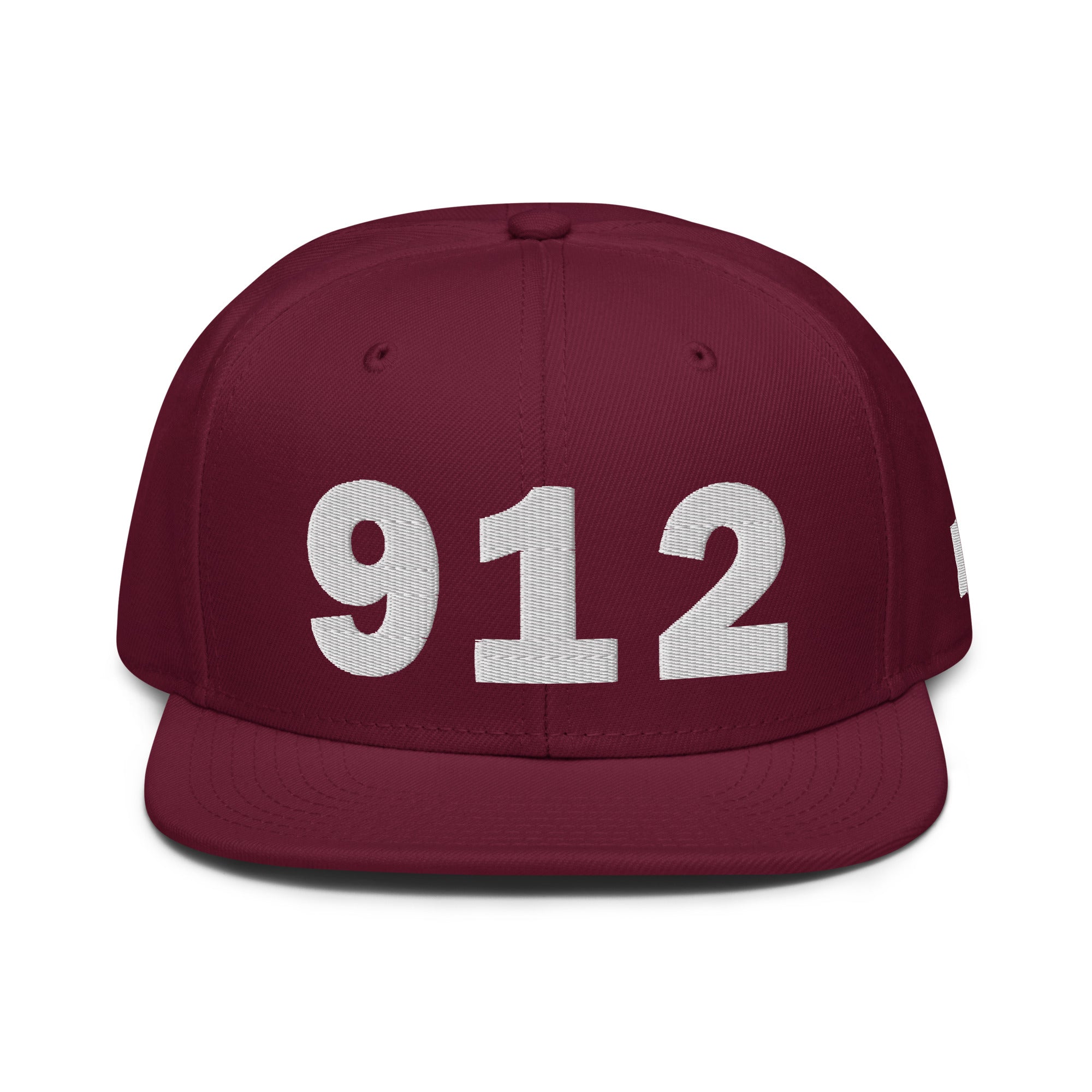 912 Area Code Snapback Hat