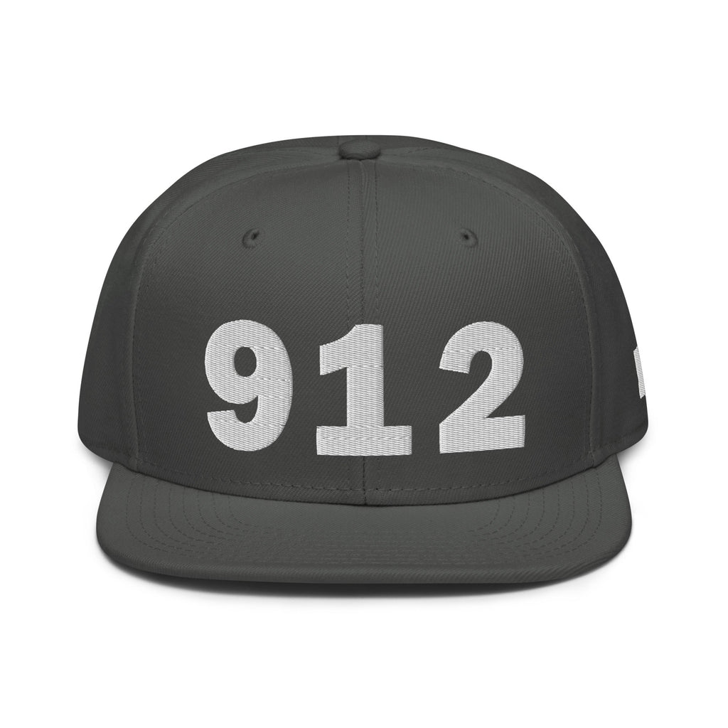 912 Area Code Snapback Hat