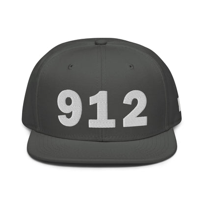 912 Area Code Snapback Hat