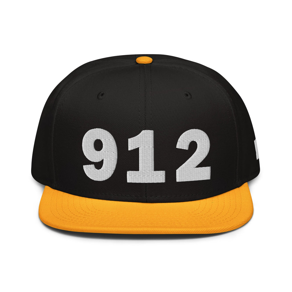 912 Area Code Snapback Hat