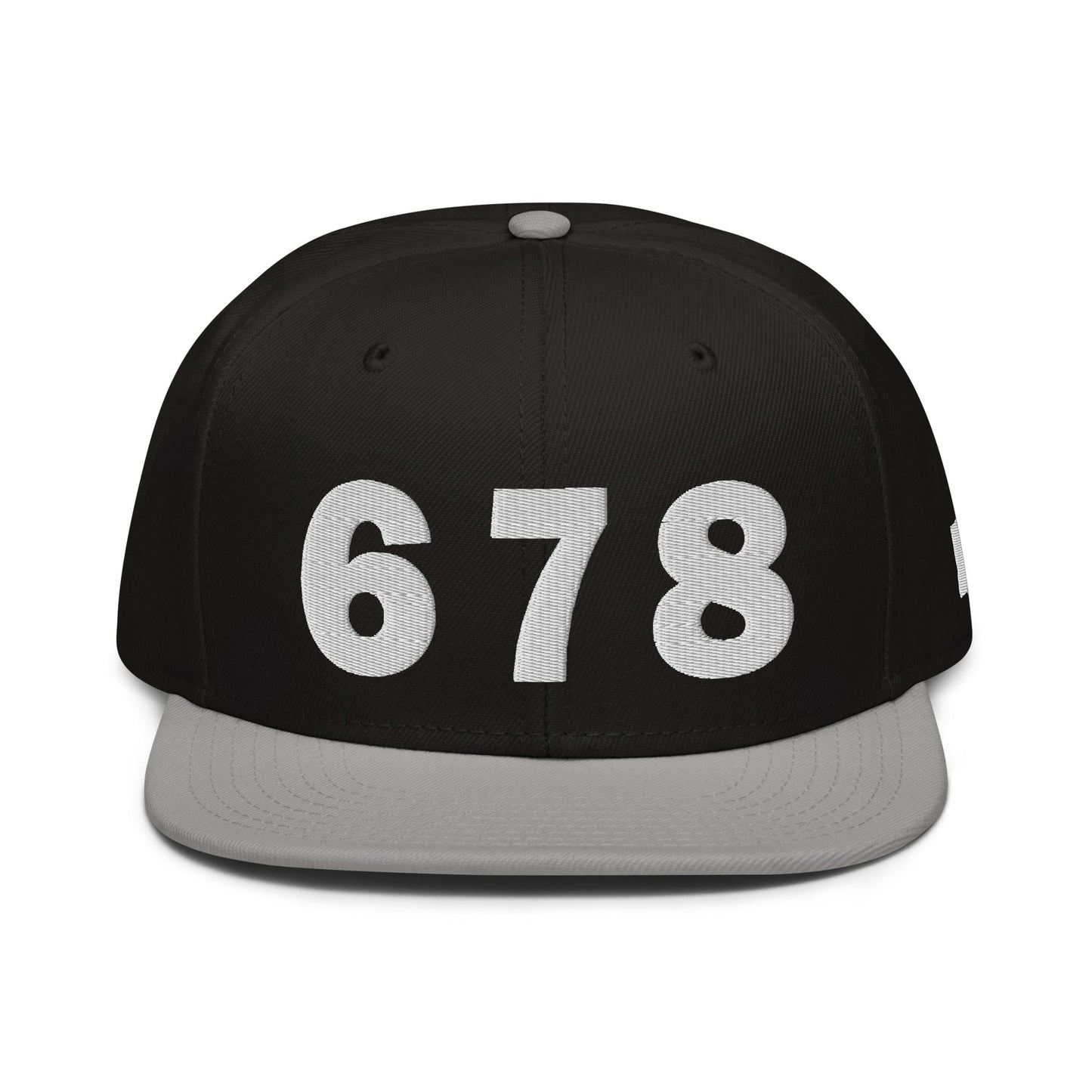 678 Area Code Snapback Hat