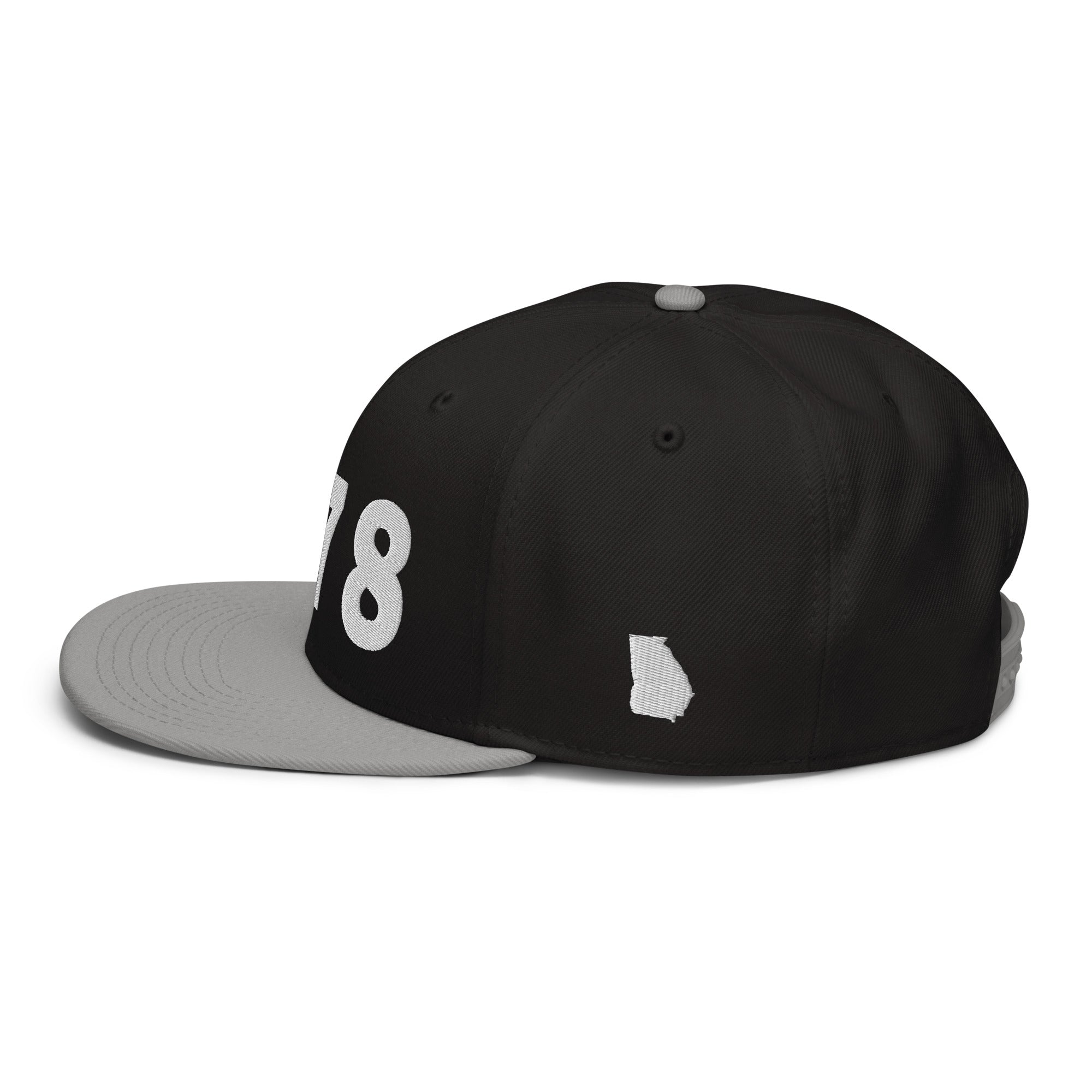 678 Area Code Snapback Hat