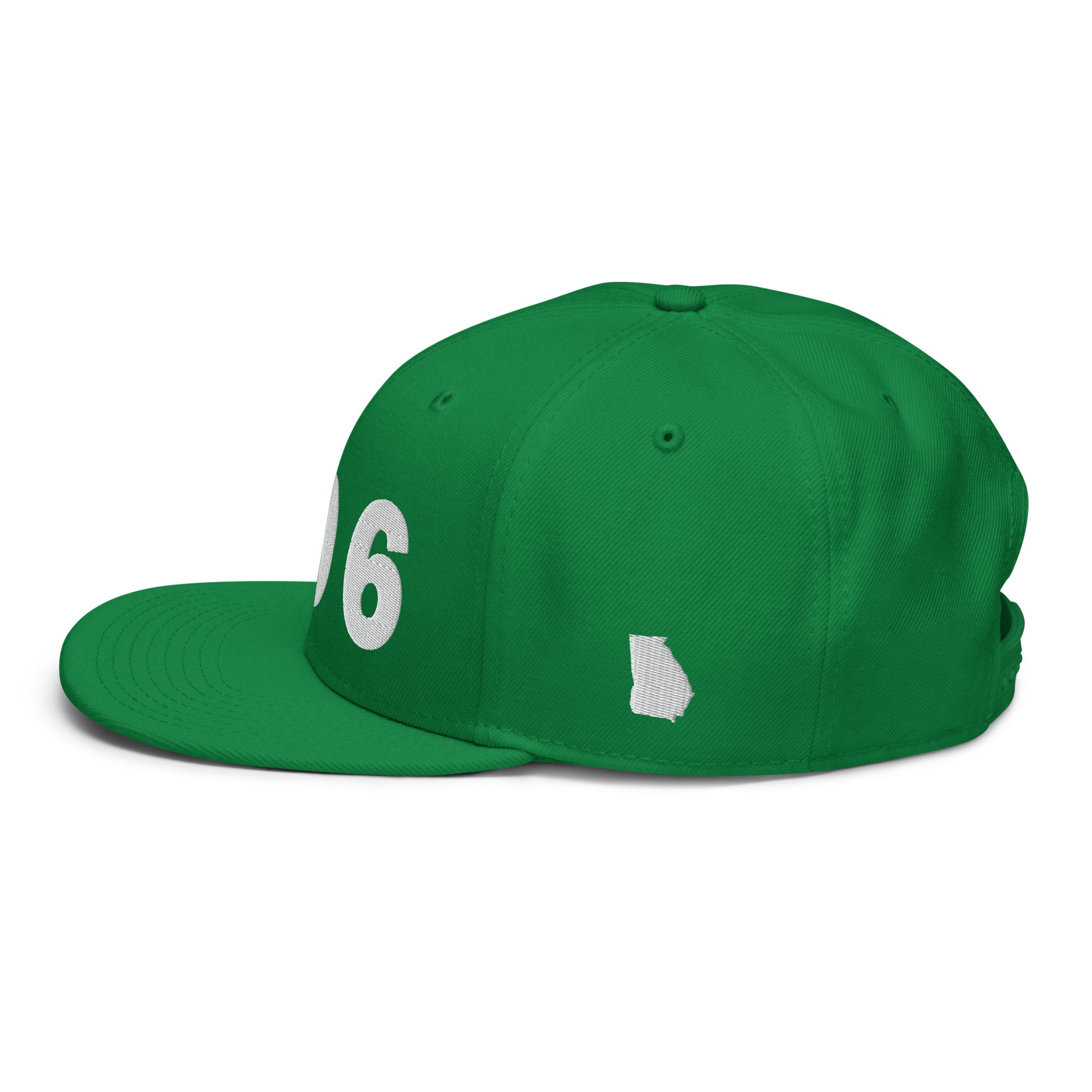 706 Area Code Snapback Hat