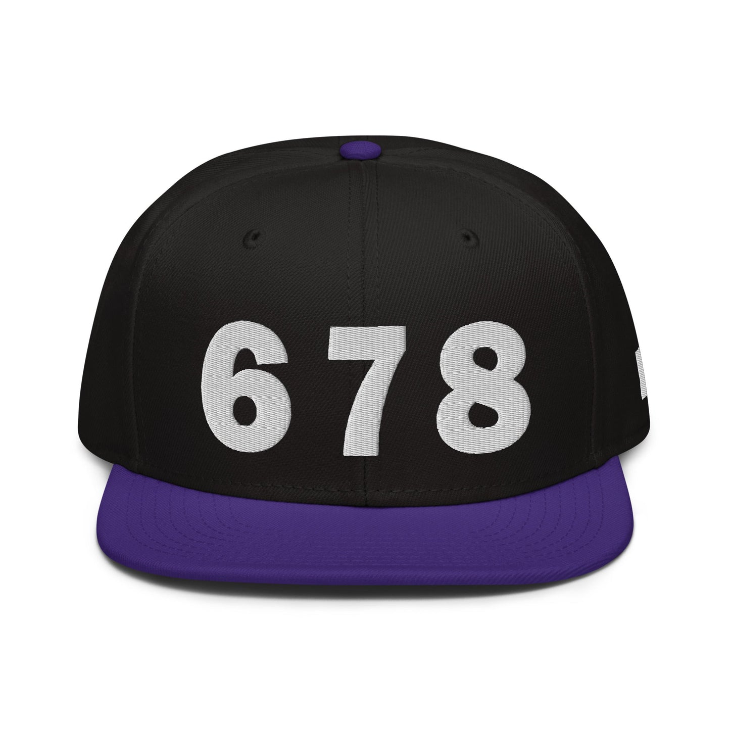 678 Area Code Snapback Hat