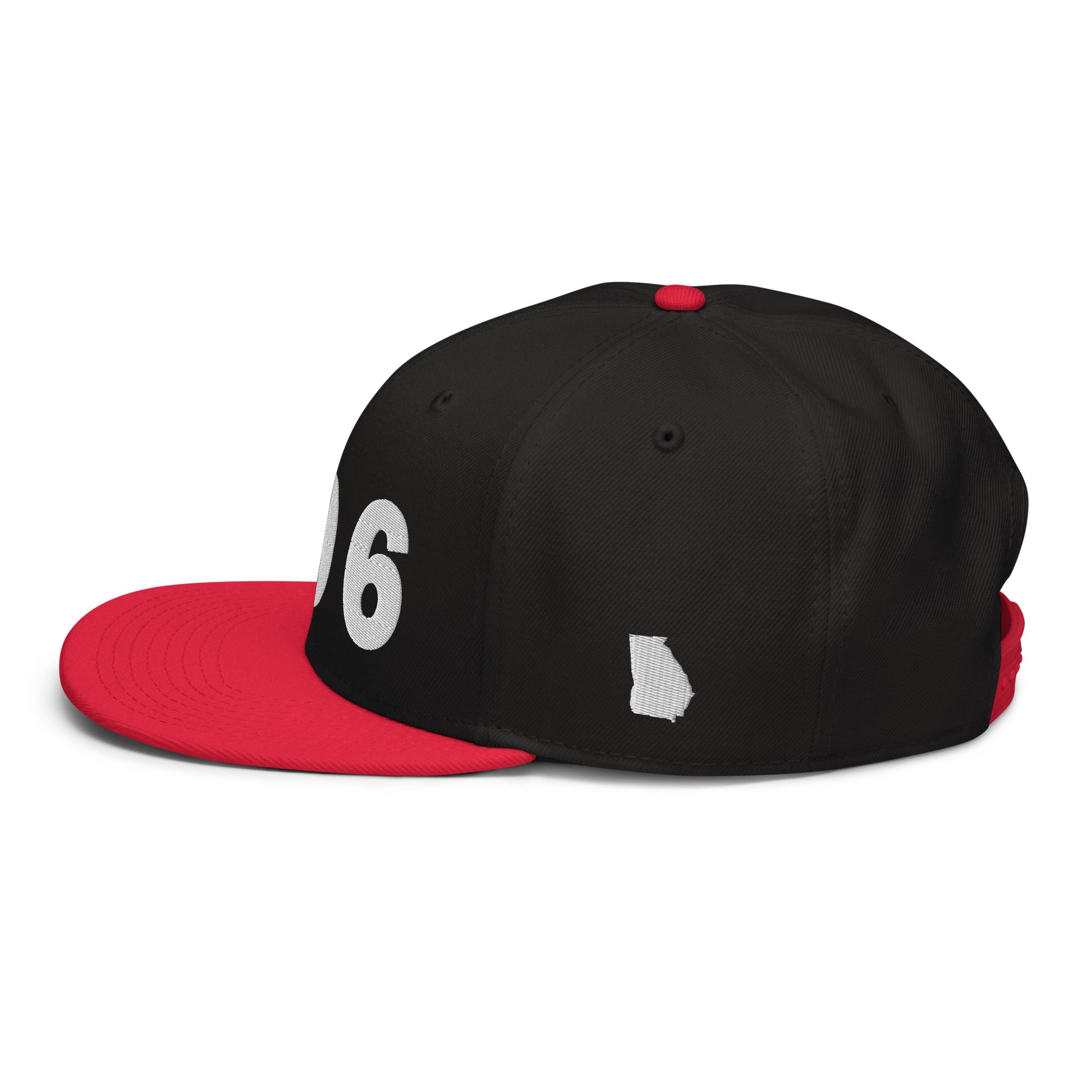 706 Area Code Snapback Hat