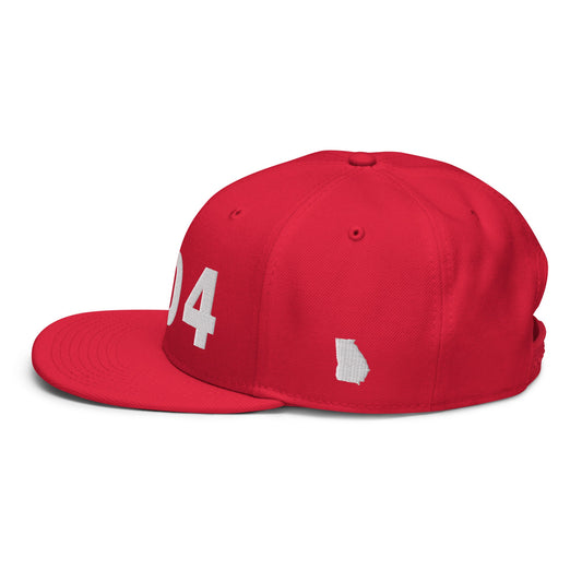 404 Area Code Snapback Hat