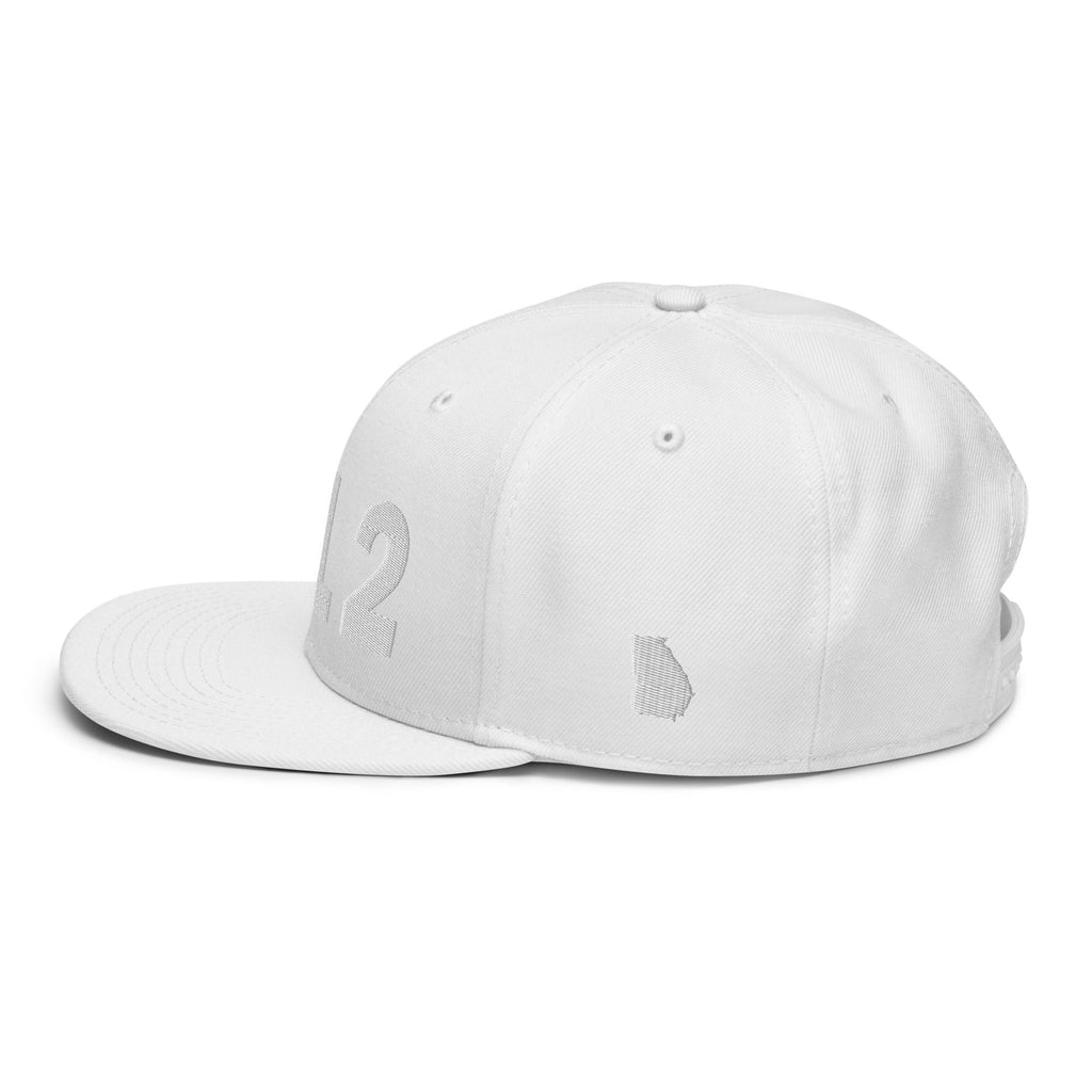 912 Area Code Snapback Hat