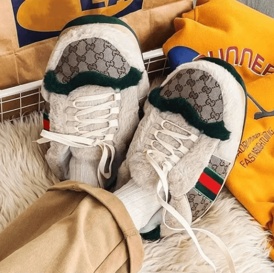 Sneaker Slippers — Gucci Inspired