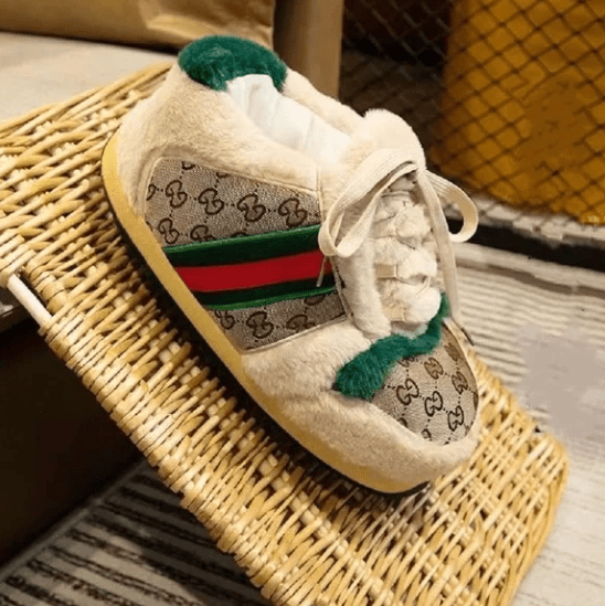 Sneaker Slippers — Gucci Inspired