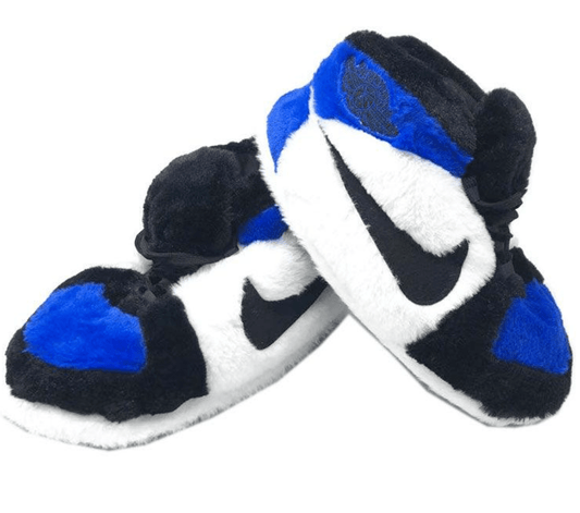 Sneaker Slippers — Royal Blue OG Jordan 1