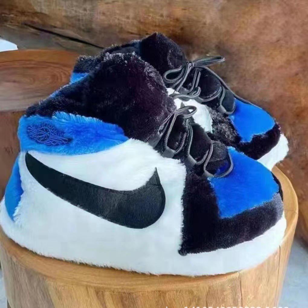 Sneaker Slippers — Royal Blue OG Jordan 1