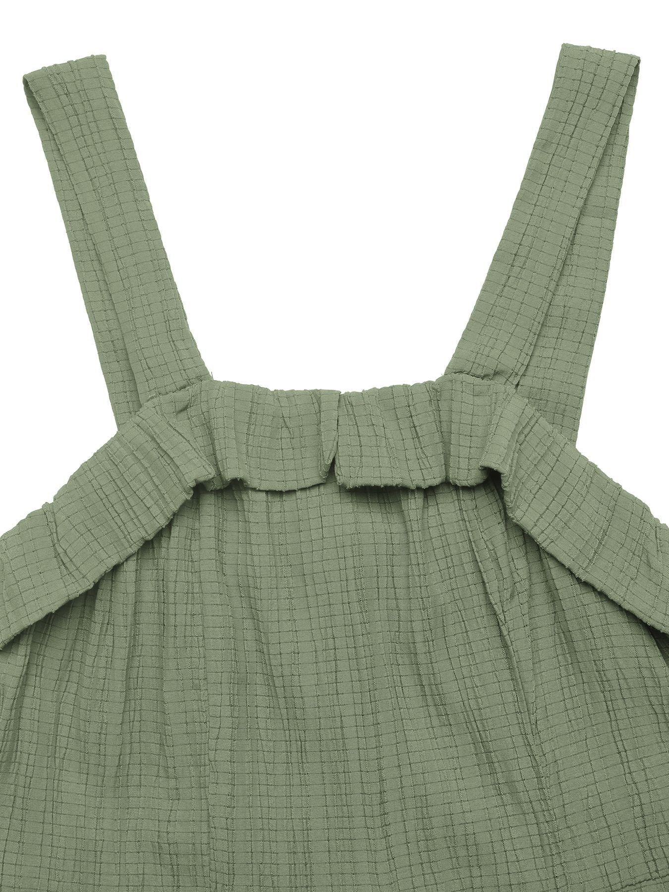 Trendy Tie Waist Wide Leg Jumpsuit