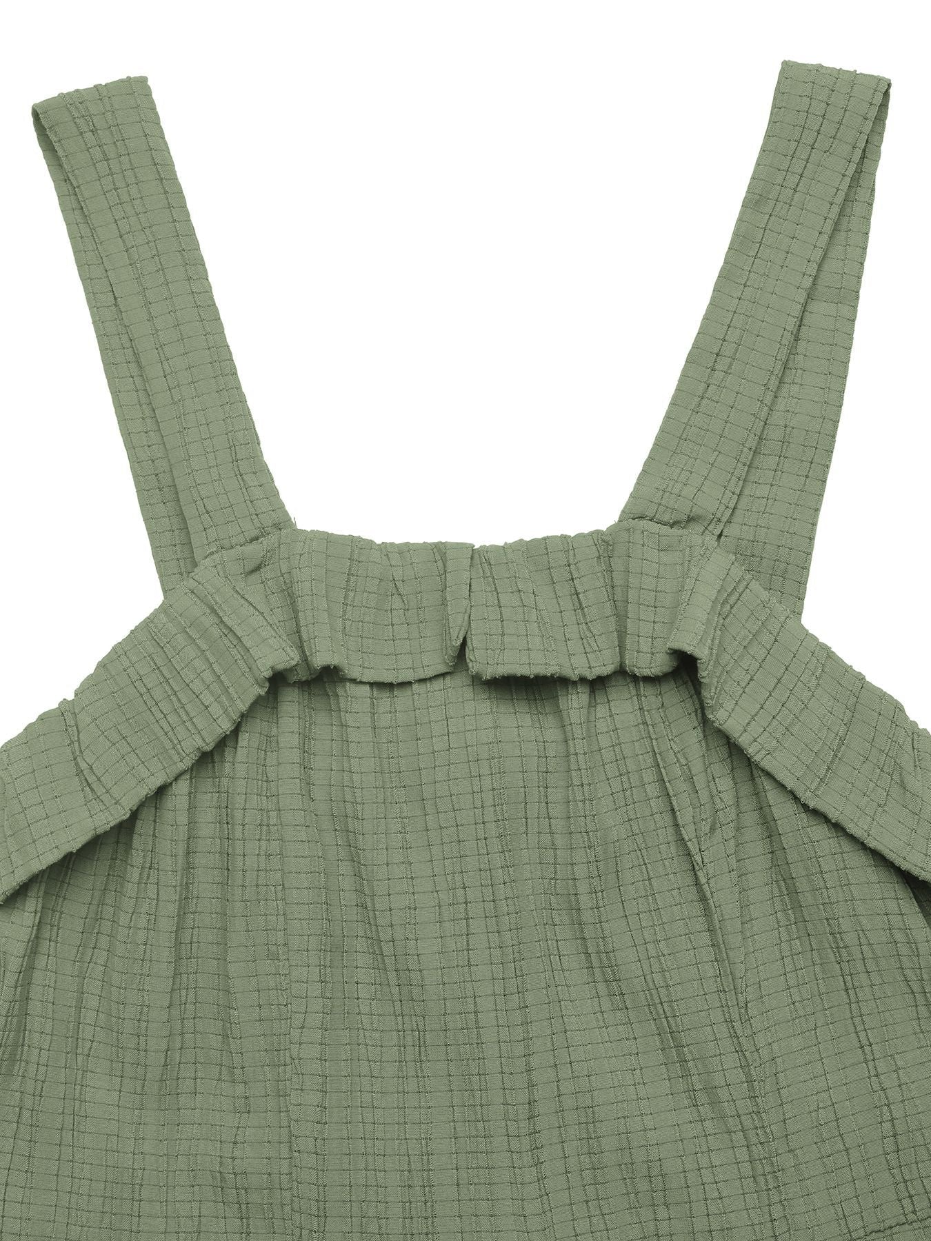 Trendy Tie Waist Wide Leg Jumpsuit
