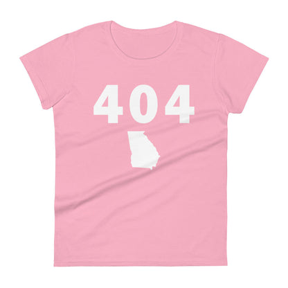 404 Area Code Women's Fashion Fit T Shirt