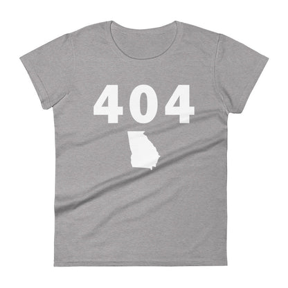 404 Area Code Women's Fashion Fit T Shirt