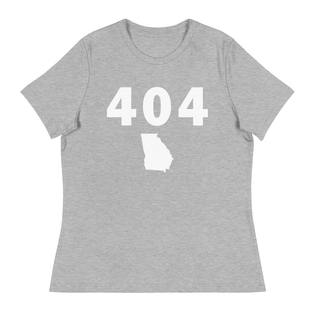 404 Area Code Women's Relaxed T Shirt