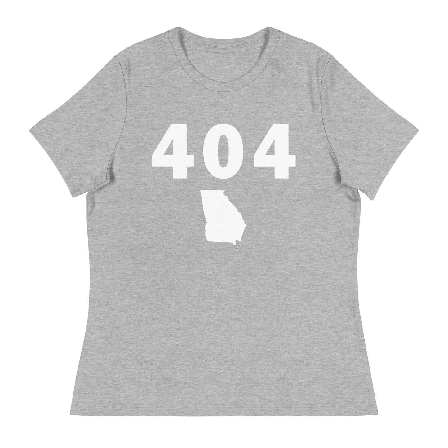 404 Area Code Women's Relaxed T Shirt