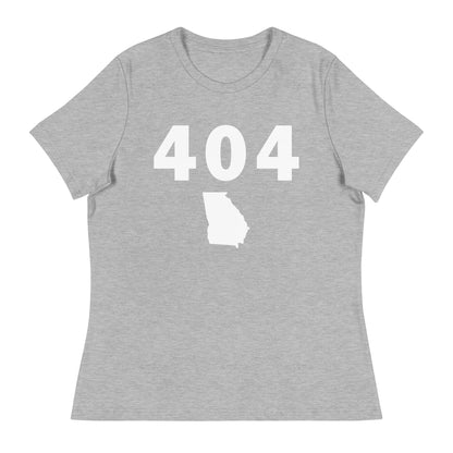 404 Area Code Women's Relaxed T Shirt