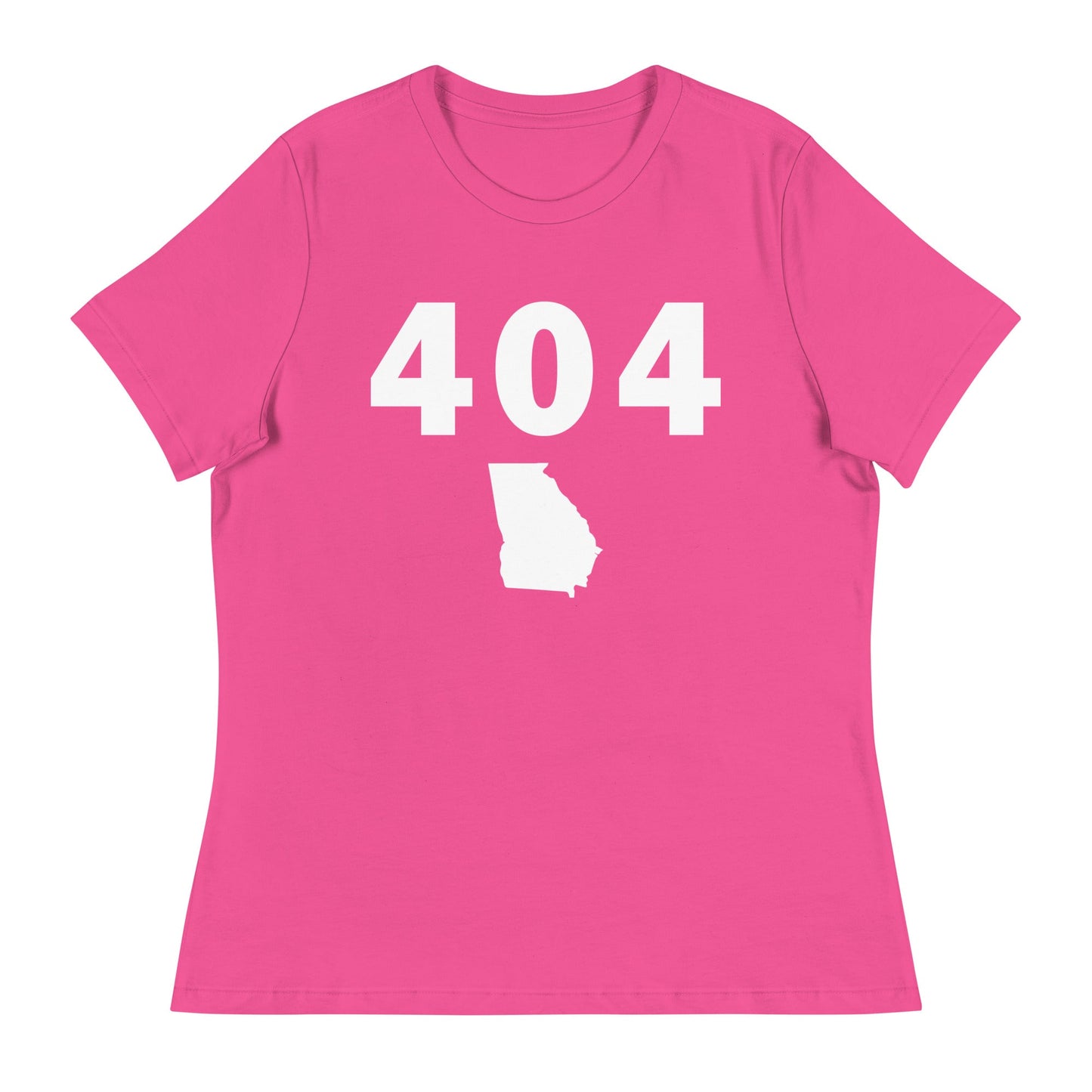 404 Area Code Women's Relaxed T Shirt