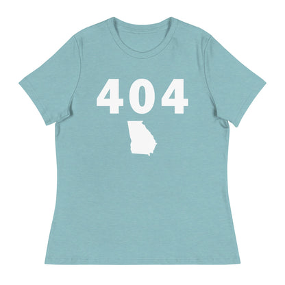 404 Area Code Women's Relaxed T Shirt