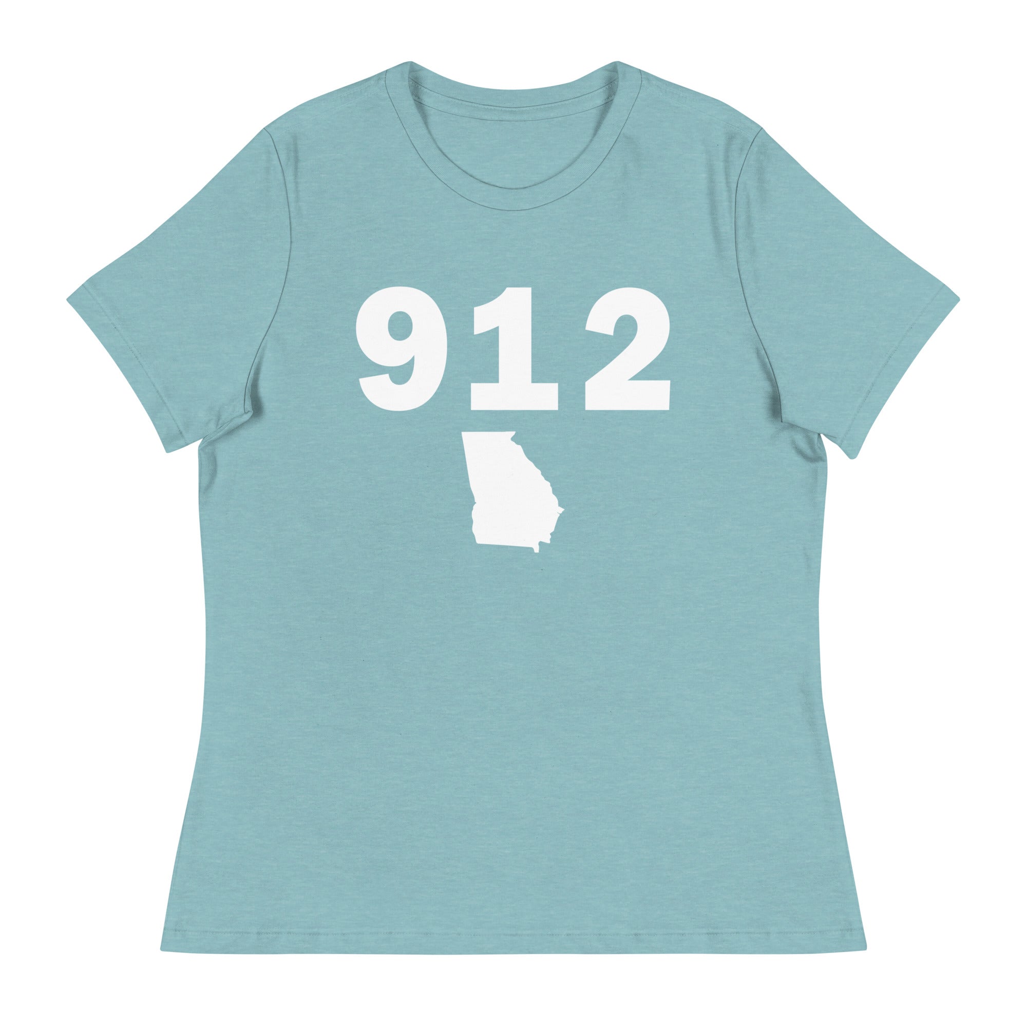 912 Area Code Women's Relaxed T Shirt