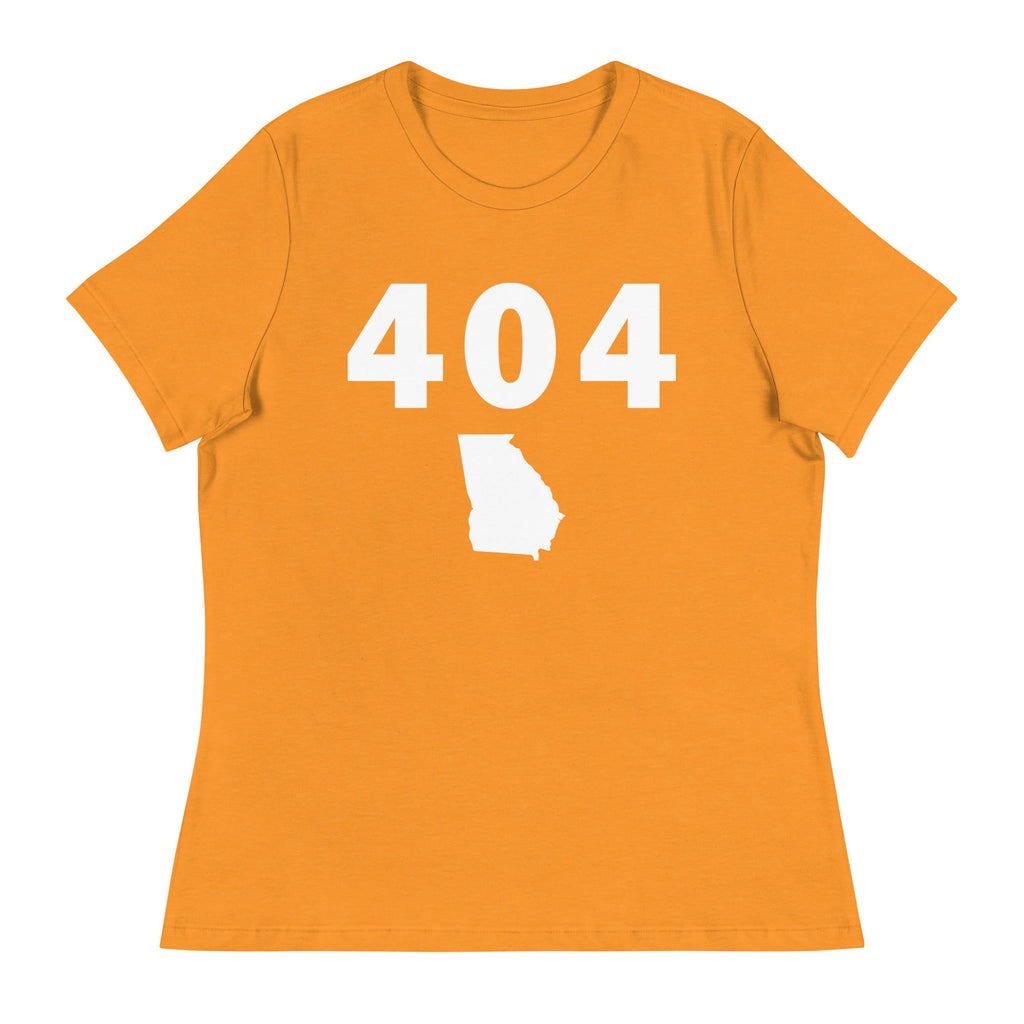 404 Area Code Women's Relaxed T Shirt