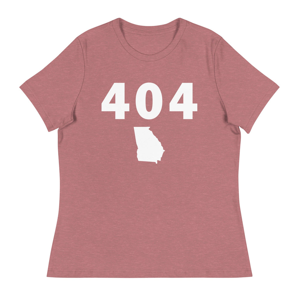 404 Area Code Women's Relaxed T Shirt